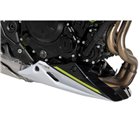 Belly Pan | Met White/Met Black/Met Green (Pearl Blizzard/Spark Black/Candy Lime Green) | Kawasaki Z 650 2020-Current