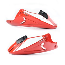 Belly Pan | Metallic White/Metallic Red (Glacier White/Mirage Red) | Suzuki SV650 2016-2018