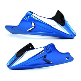 Belly Pan | Metallic White/Metallic Blue (Glacier White/Triton Blue) | Suzuki SV650 2016-Current