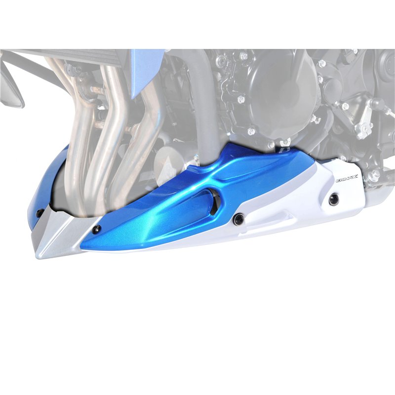 Belly Pan | Metallic White/Metallic Blue (White Glacier/Triton Blue) | Suzuki GSR 750 2013-2015