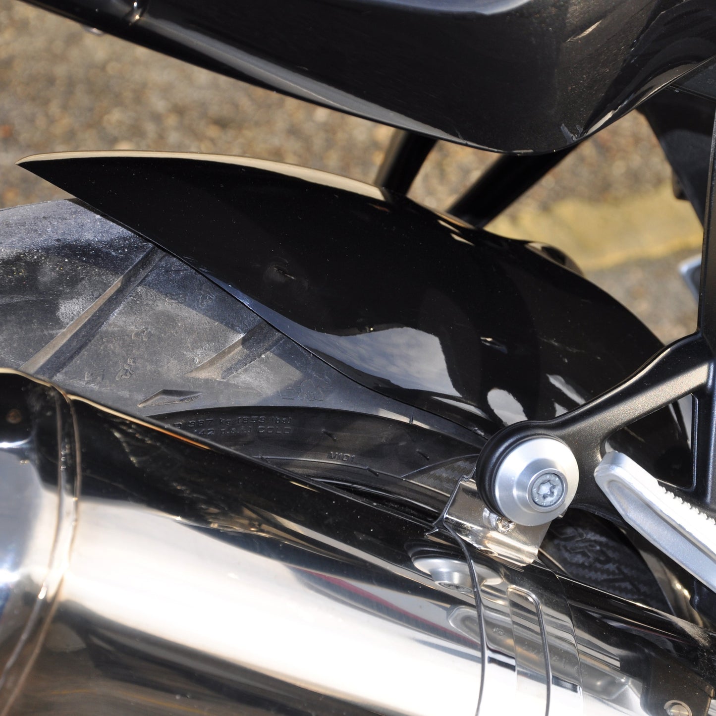 BMW K1300S 2010» - Rear Hugger (GRP)