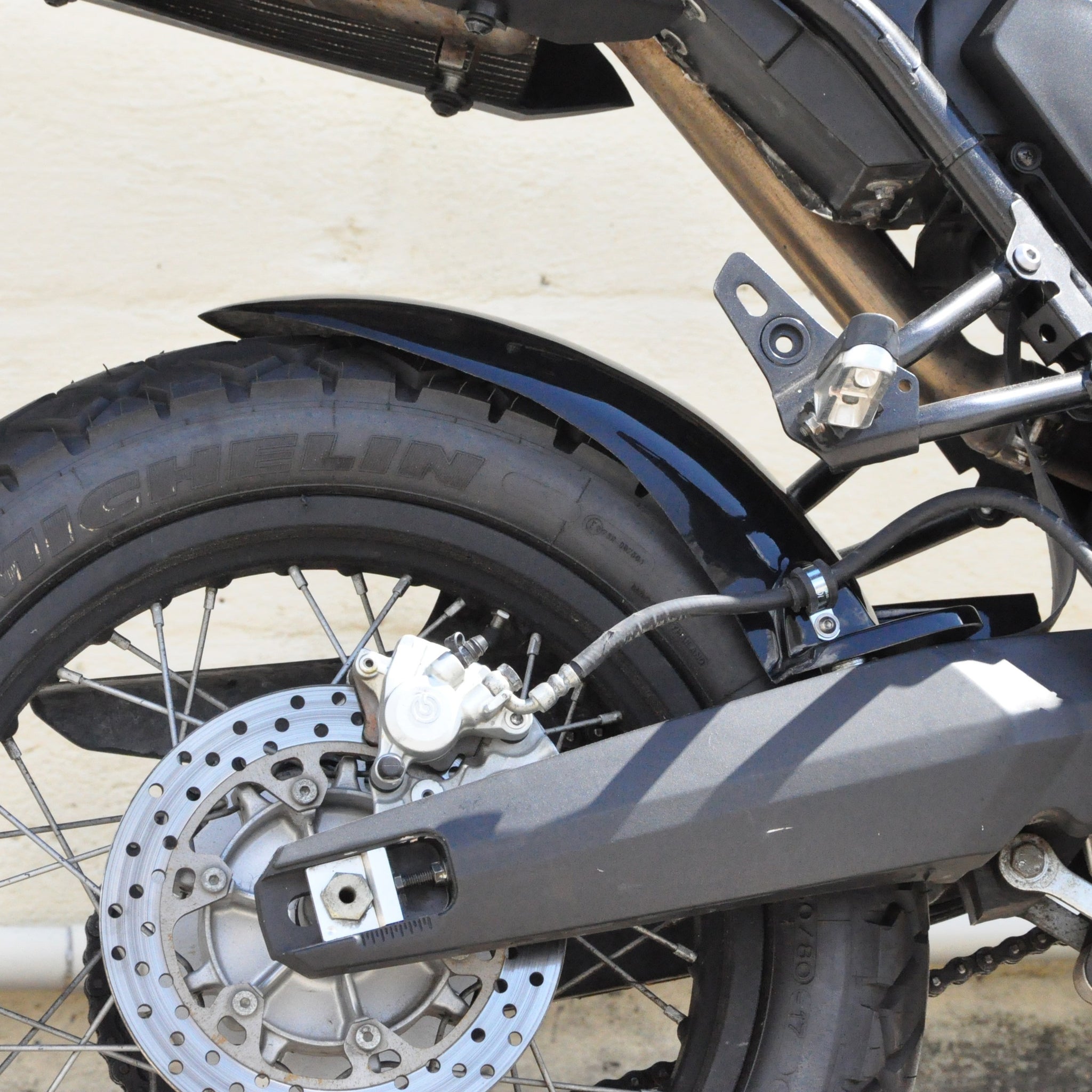 Yamaha XT660Z Tenere 2008on Rear Hugger (GRP)