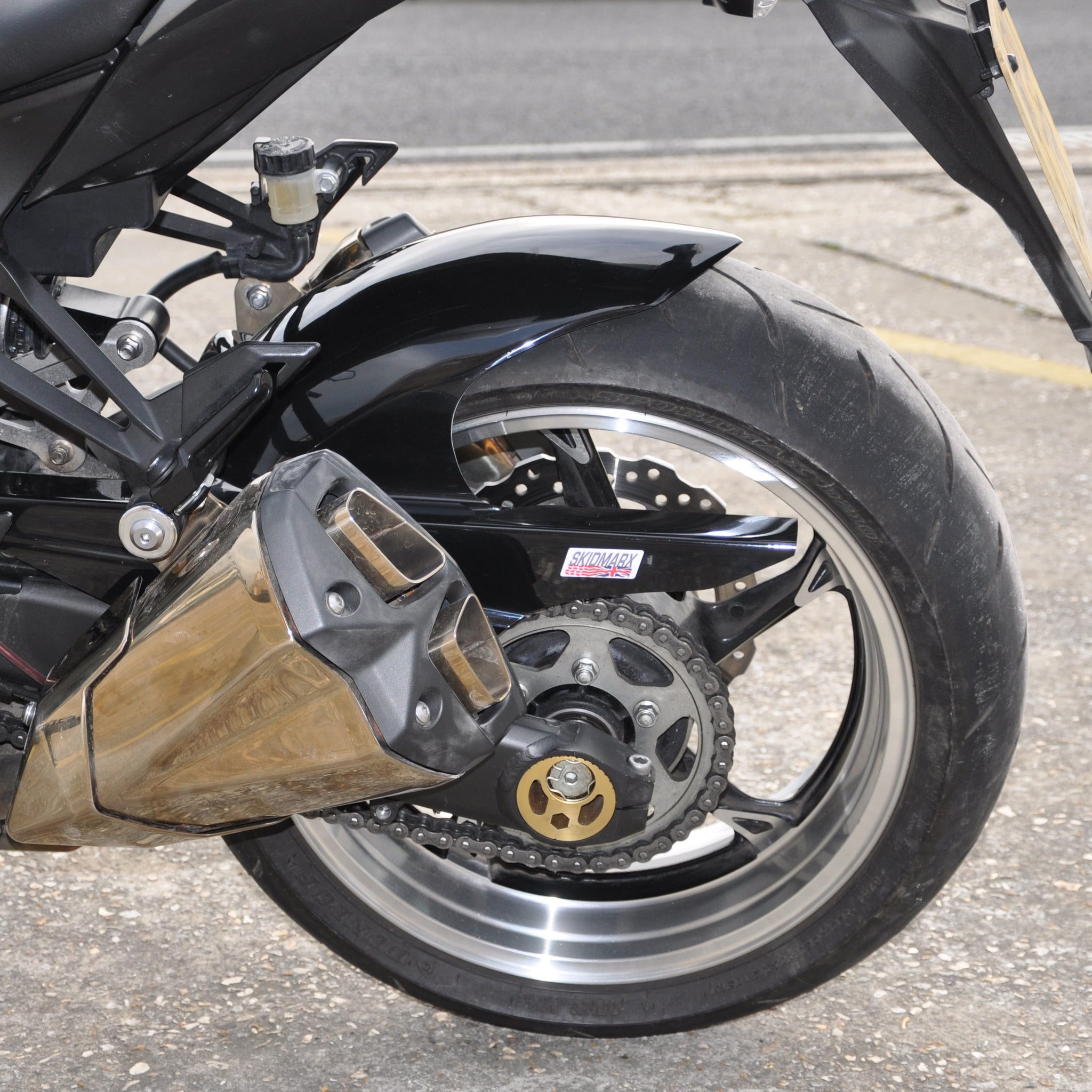 Kawasaki Z1000 2010» - Rear Hugger (GRP)