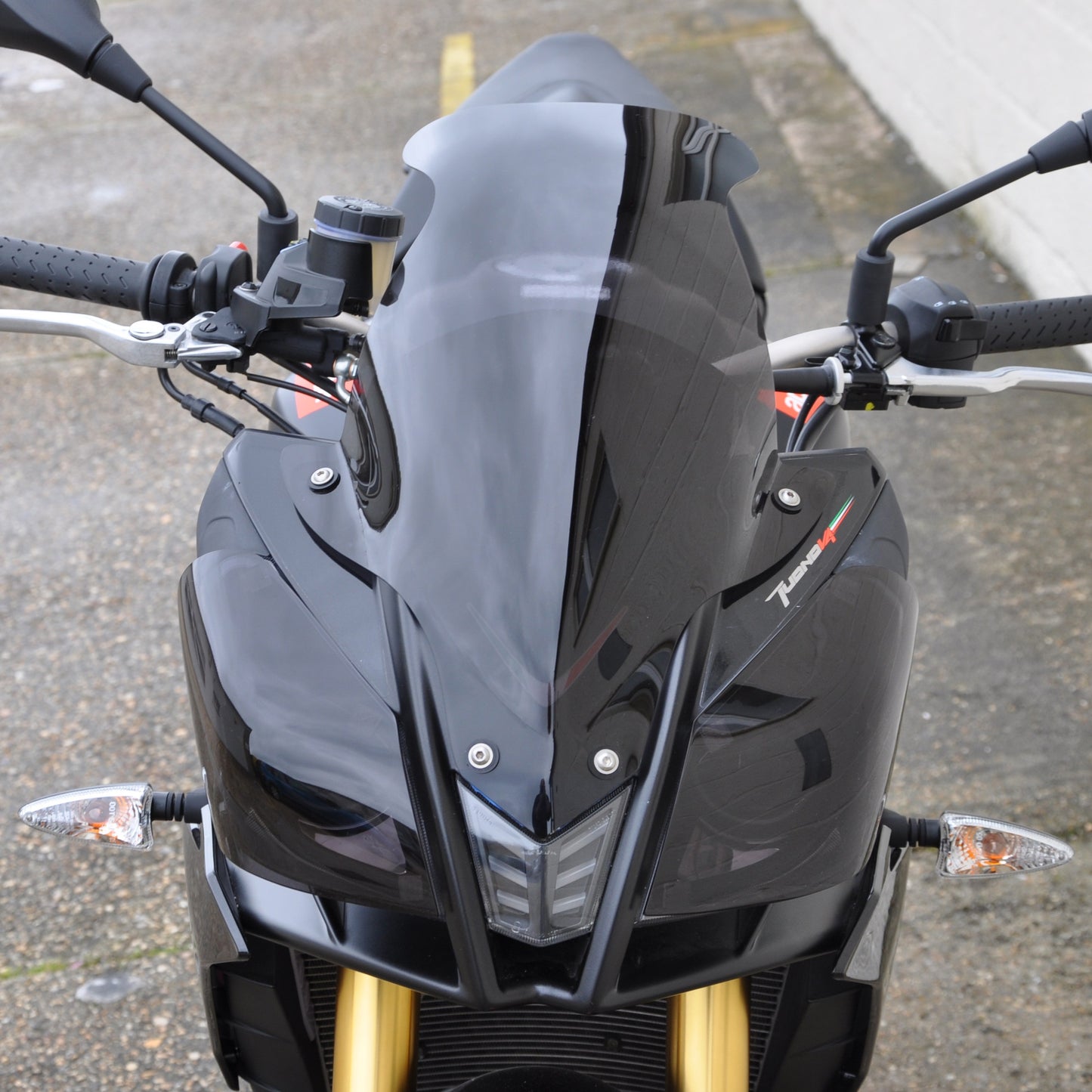 Aprilia Tuno V4R 2011on - Flip-up-Tall Screen