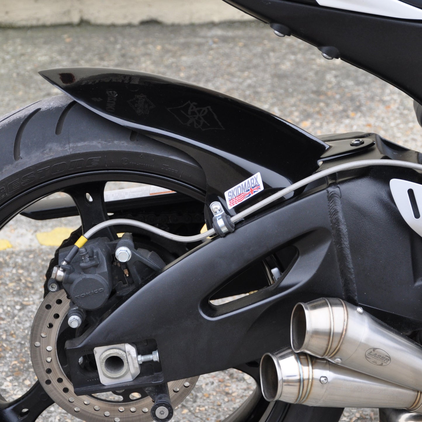 Suzuki GSXR600K6/7 2006/07 - Rear Hugger (GRP)