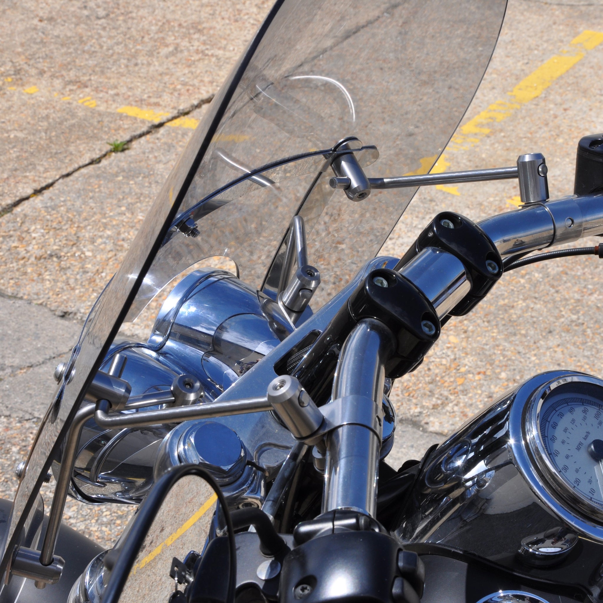 Harley Davidson Fat Bob - Custom Cruiser Screen