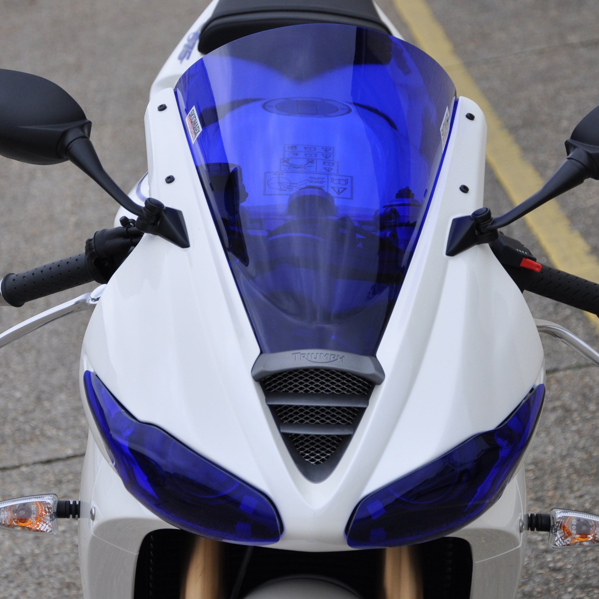 Triumph Daytona 675 2009» - Double Bubble Screen