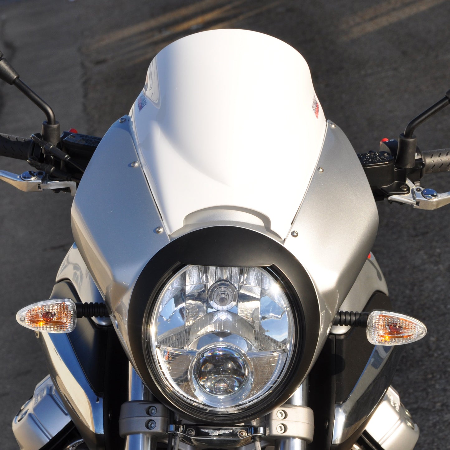 Moto Guzzi 1200 Sport 2009on  - Double Bubble Screen
