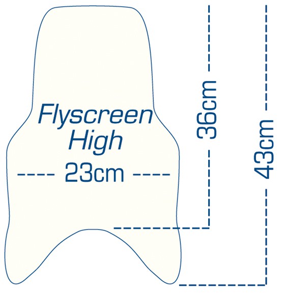 Miscellaneous Stylish Flyscreen Kit - Tall Fly Screen