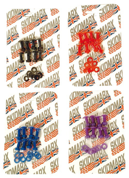 Screen Screws - Nylon, packed in sets of 8