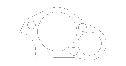 Honda NSR250RR MC18 - Clock Surround