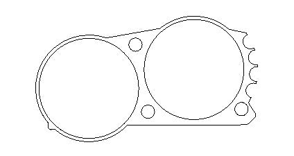 Kawasaki ZX9-R 'E' 2000-01 - Clock Surround
