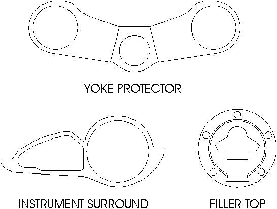 MV Agusta MV Agusta F4 - Yoke Protector