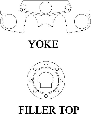 Suzuki GSF600 2000-03 - Yoke Protector
