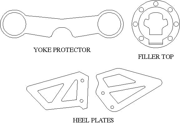 Suzuki GSXR750WY 2000-03 - Yoke Protector