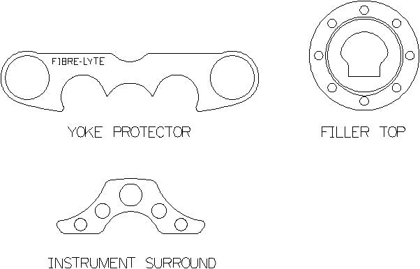 Suzuki GSF1200 97-00 - Yoke Protector