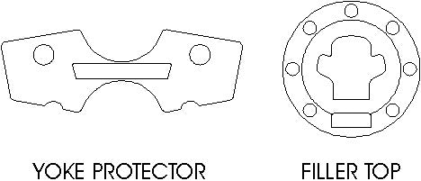 Suzuki GSX1300R 99-07 - Yoke Protector