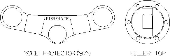 Triumph T509 - Yoke Protector