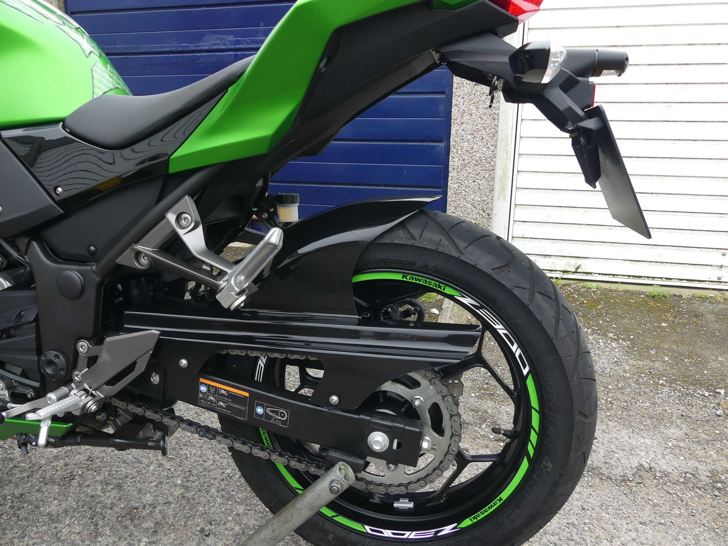 Kawasaki Ninja 300R - Rear Hugger (GRP)