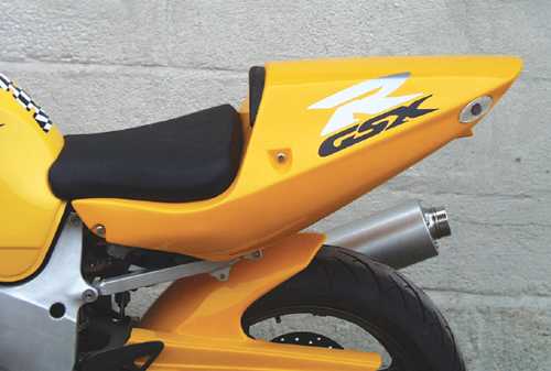 Suzuki GSXR600 WV-Y 97-00 - Single Road Seat Unit