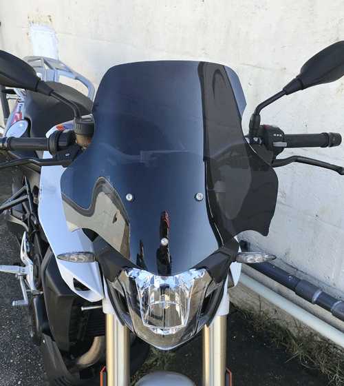 BMW F800R 2015- 2018 TALL Fly Screen 32cm tall