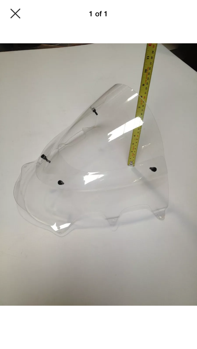 BMW S1000RR 2010-14 - 2 Piece / TT Tall Race Screen
