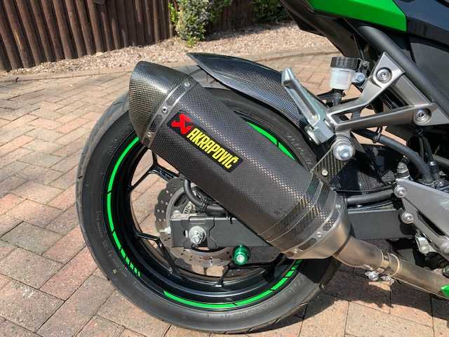 Kawasaki Ninja 300R - Rear Hugger (GRP)