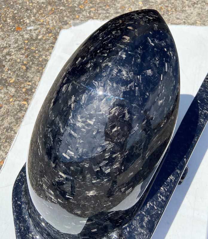 Triumph Daytona 675 2006-12 - Rear Hugger (Forged Carbon Fibre)