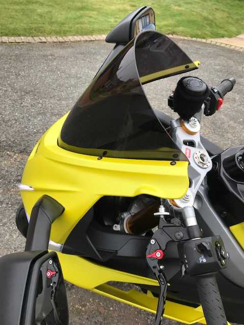 Aprilia RSV4 R + Factory 2009» - Double Bubble Screen