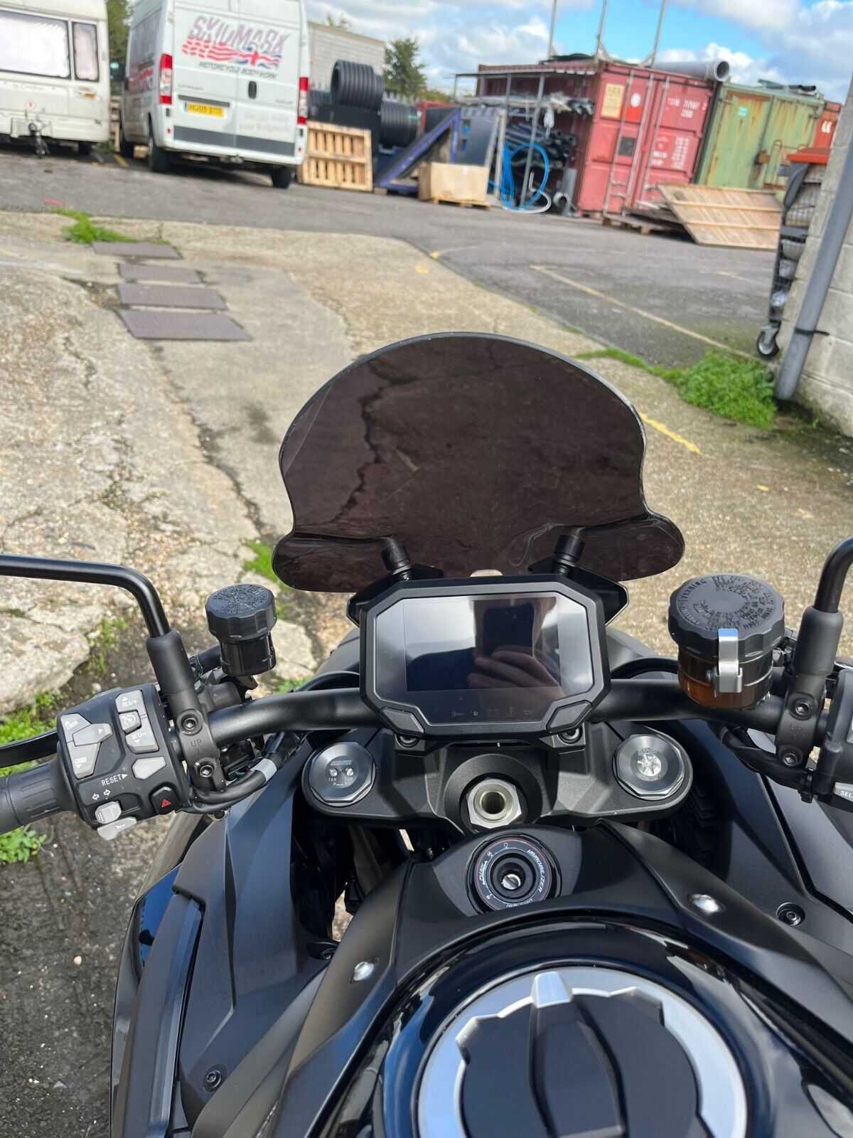 Kawasaki Z-H2 ZH2 - 35cm Tall Double Bubble Screen Kit