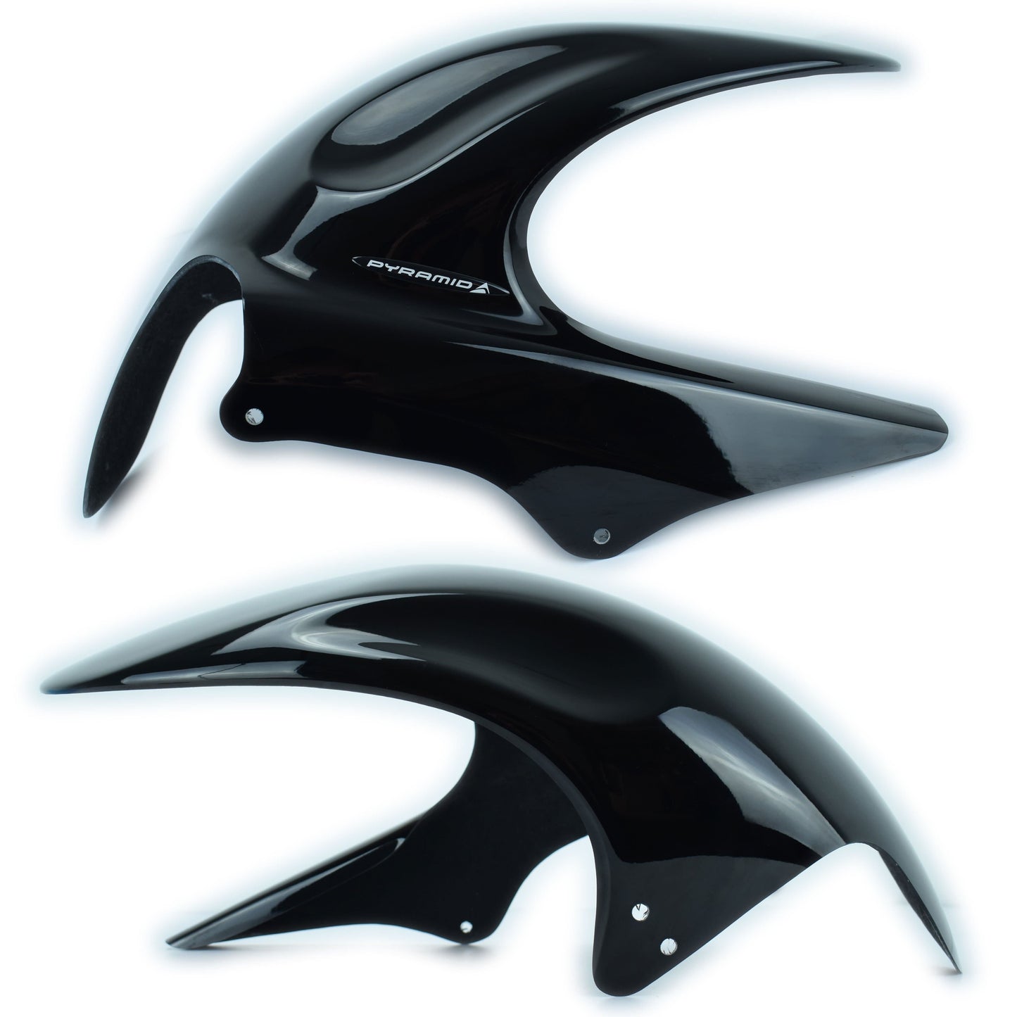 Pyramid Hugger | Gloss Black | Kawasaki KLV 1000 2004-2006