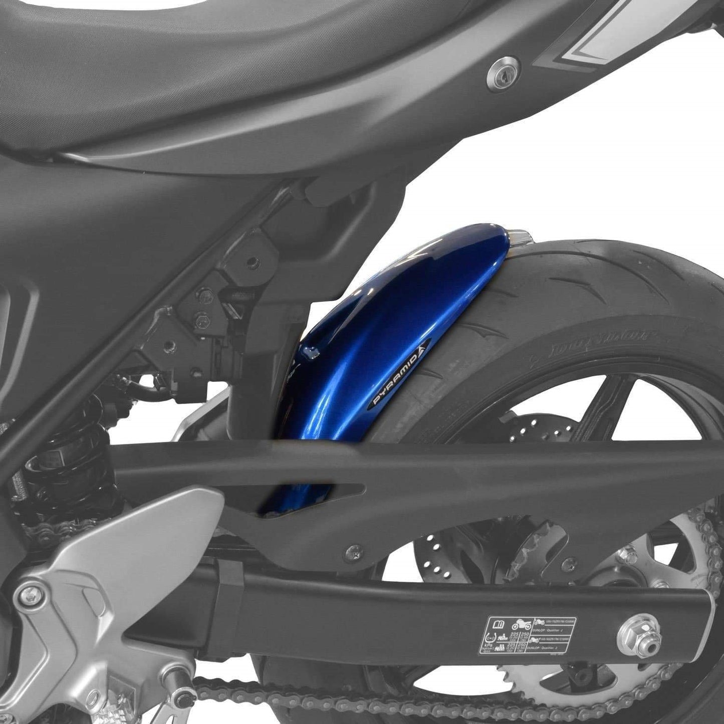 Pyramid Hugger | Matte Black | Suzuki SV 650 X | N | SFV 650 Gladius 2009-Current