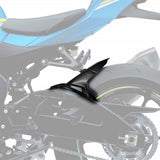 Pyramid Hugger | Carbon / Metallic Blue (Triton Blue w/ Yellow & White Stripes) / Matte Black | Suzuki GSXR 1000 2017-Current