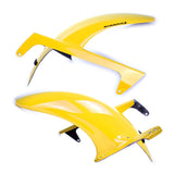 Pyramid Hugger | Gloss Black / Gloss Red (Italian Red) / Yellow | Honda VTR 1000 F Firestorm 1997-2005