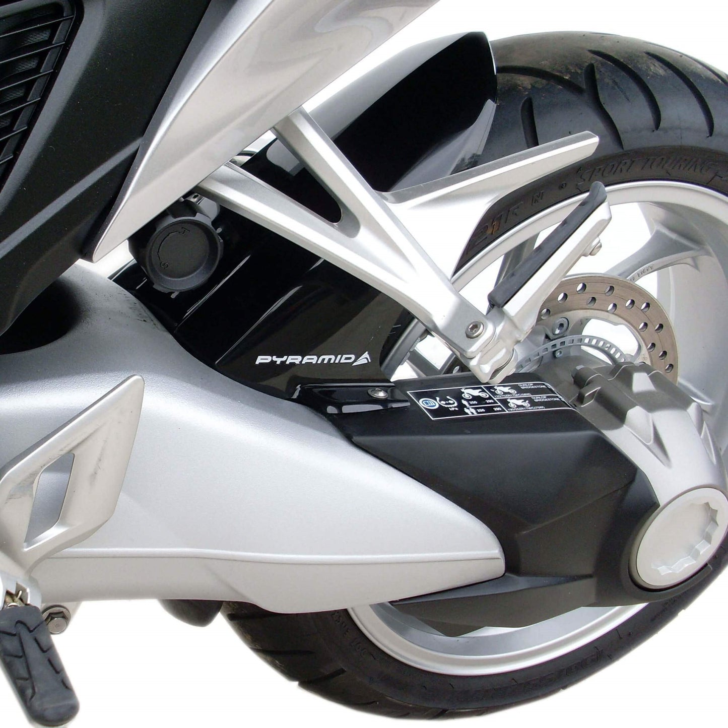 Pyramid Hugger | Metallic Blue (Candy Tahitian Blue) | Honda VFR 1200 X Crosstourer 2012-Current