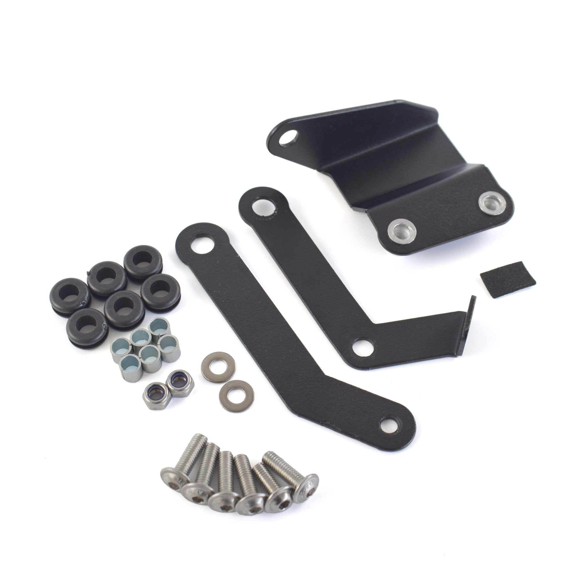 Pyramid Full Rear Hugger  | Gloss Black | Honda NC 700 | 750 | S | X 2012-Current