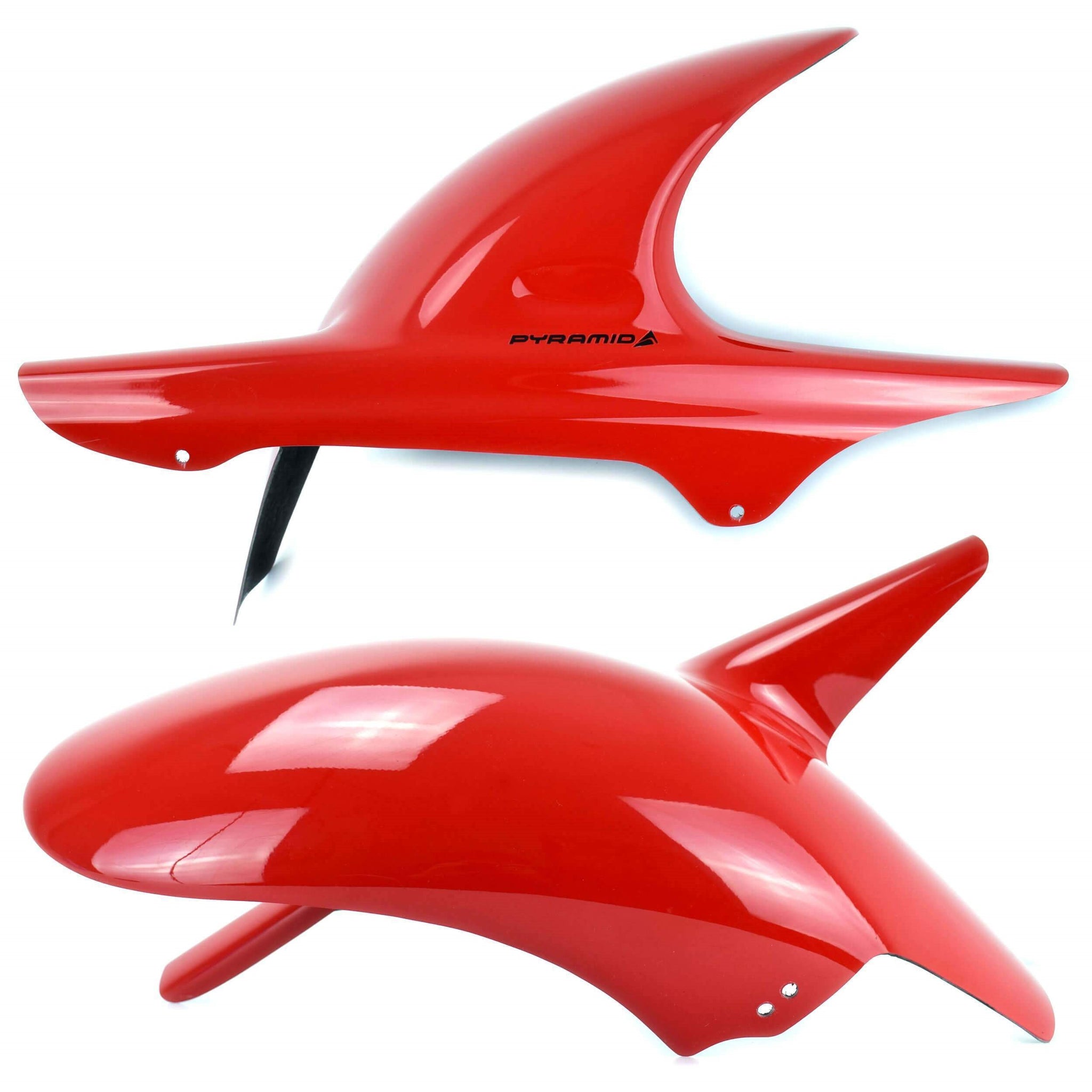 Pyramid Hugger | Gloss Red (Italian Red) | Honda CB 600 F | N Hornet 1997-2002