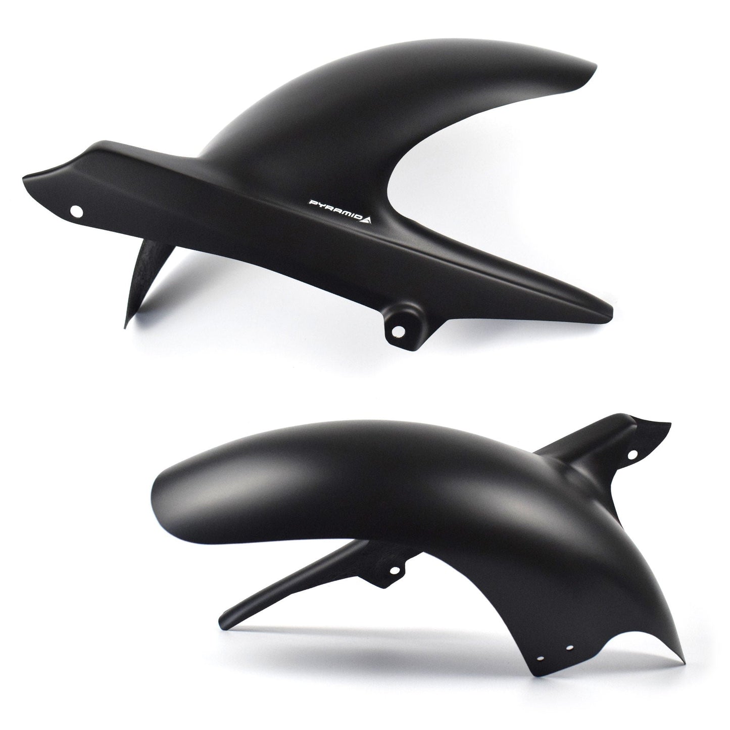 Pyramid Hugger | Gloss Black / Matte Black | Honda CB 750 Hornet 2023-Current