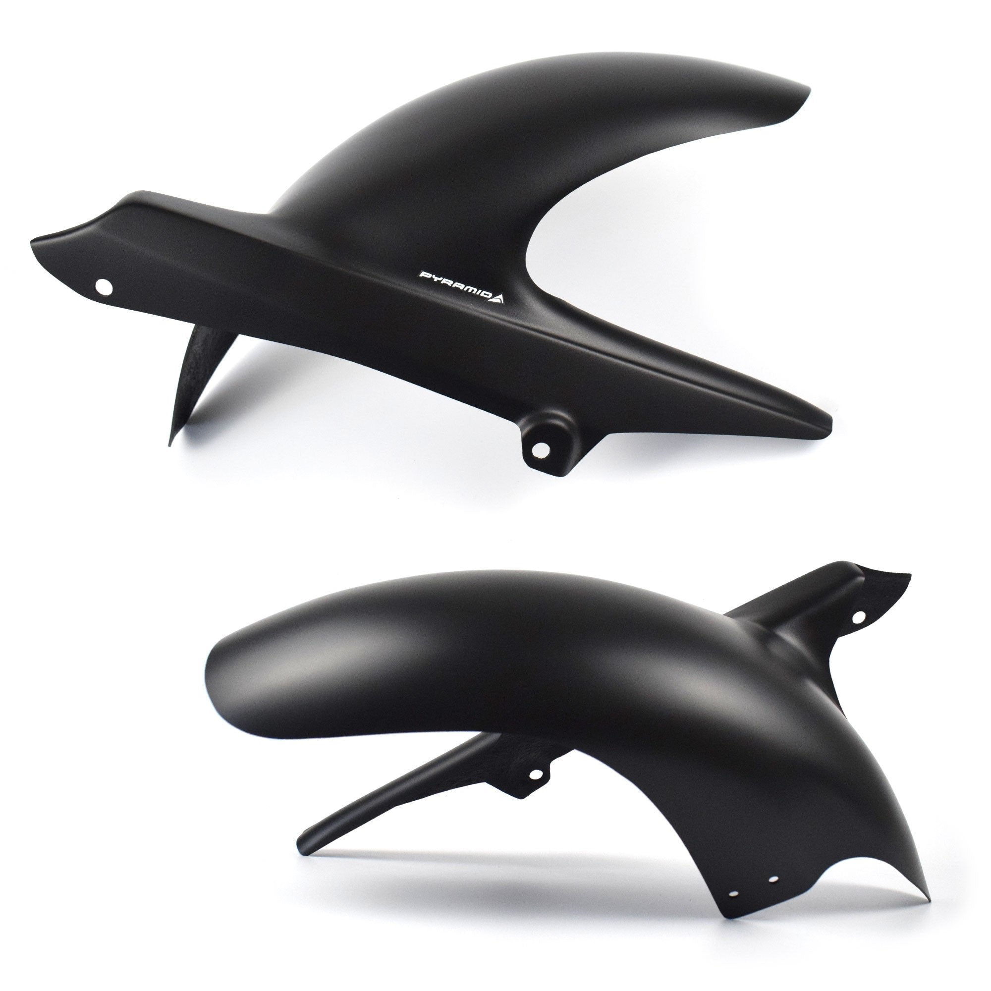 Pyramid Hugger | Gloss Black / Matte Black | Honda CB 750 Hornet 2023-Current
