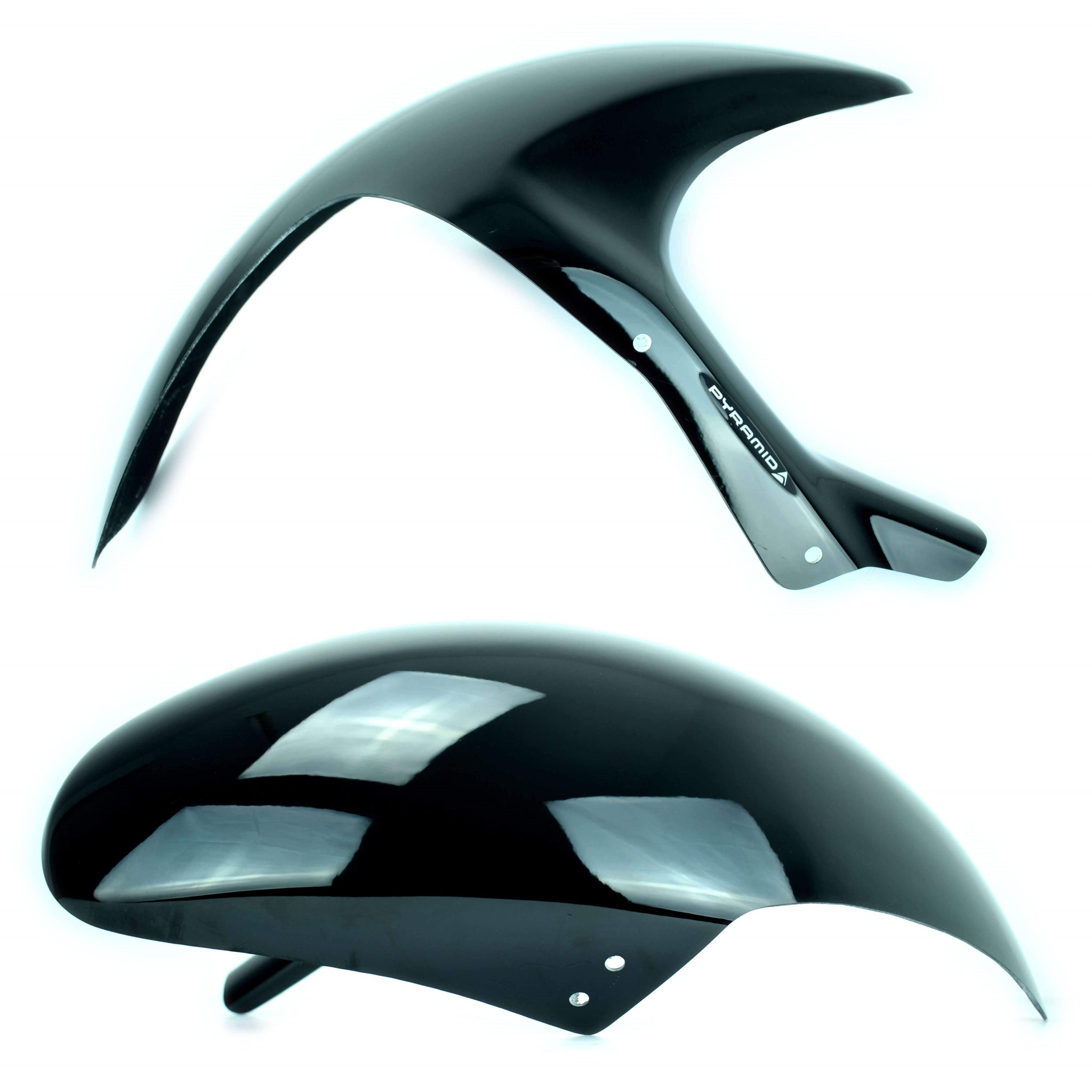 Pyramid Hugger | Gloss Black / Gloss Red | Honda VTR 1000 SP1 2000-2001