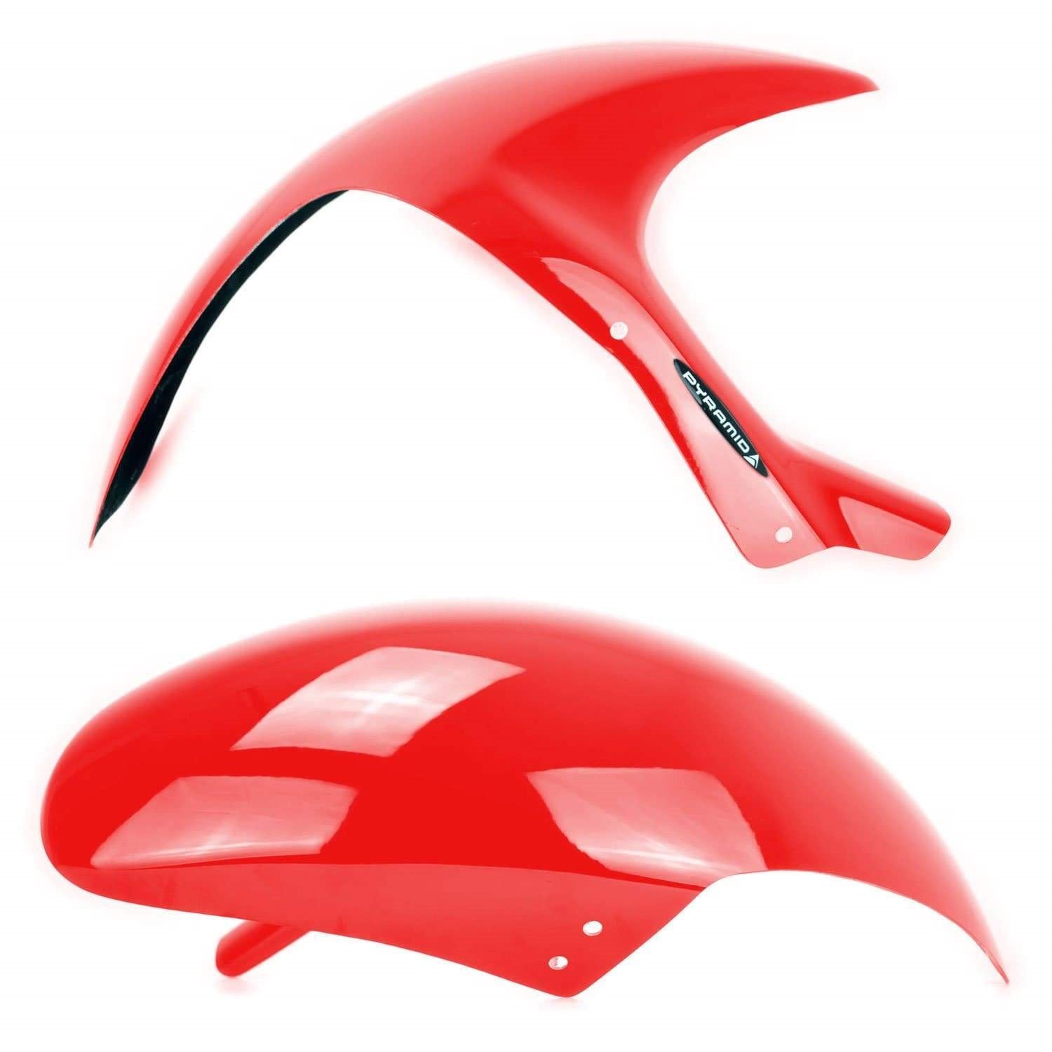 Pyramid Hugger | Gloss Black / Gloss Red | Honda VTR 1000 SP1 2000-2001