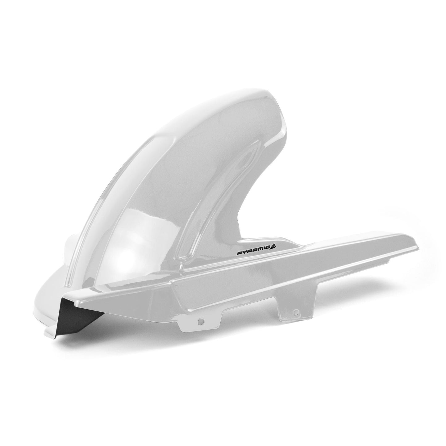 Pyramid Hugger | Pearl Glare White / Matte Iridium Grey Metallic / Black | Honda NT 1100 2022-Current