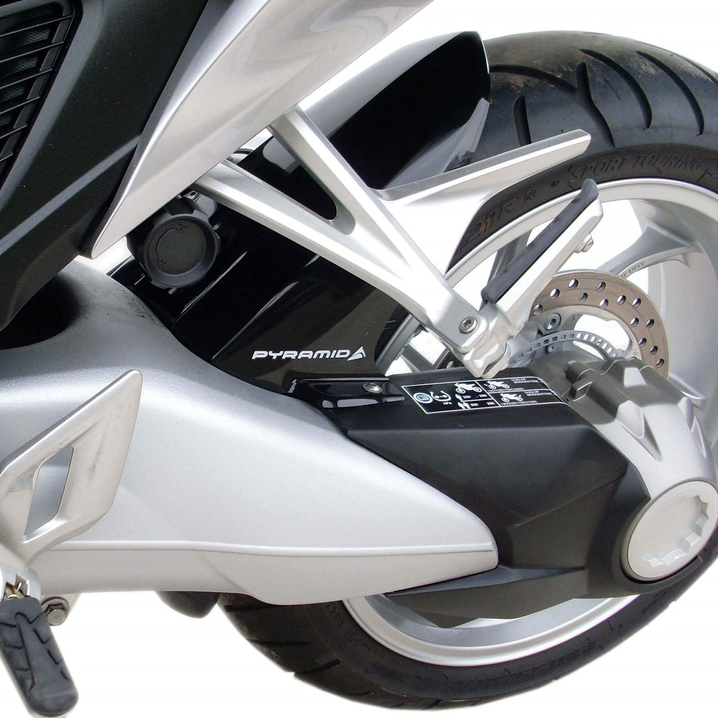Pyramid Hugger | Matte Black | Honda VFR 1200 F | 1200 X Crosstourer 2010-Current