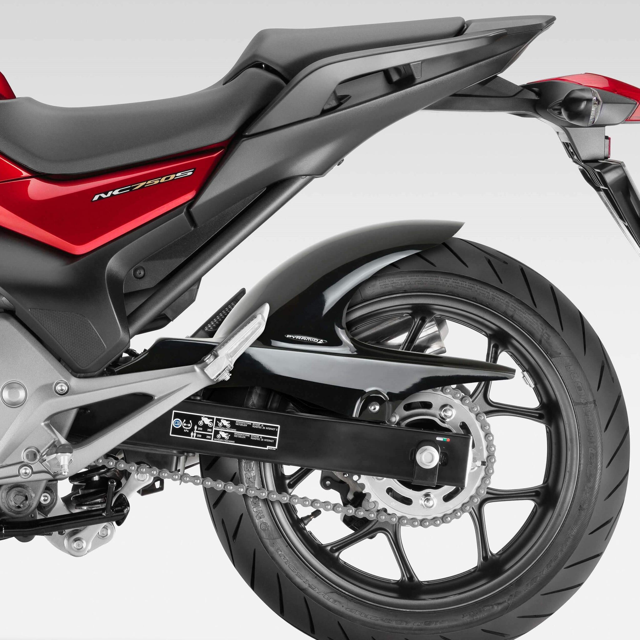 Pyramid Hugger | Matte Black | Honda NC 700 | 750 | S | X 2012-Current