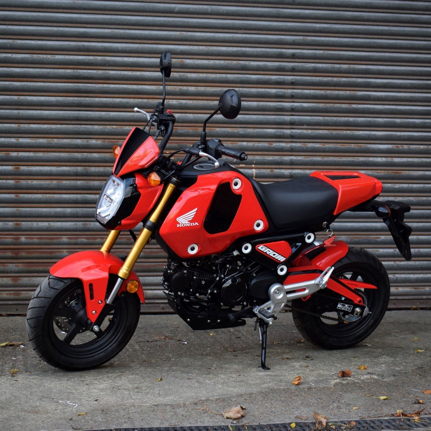 Pyramid Hugger | Queen Bee Yellow & Gloss Black | Honda MSX 125 2021-Current