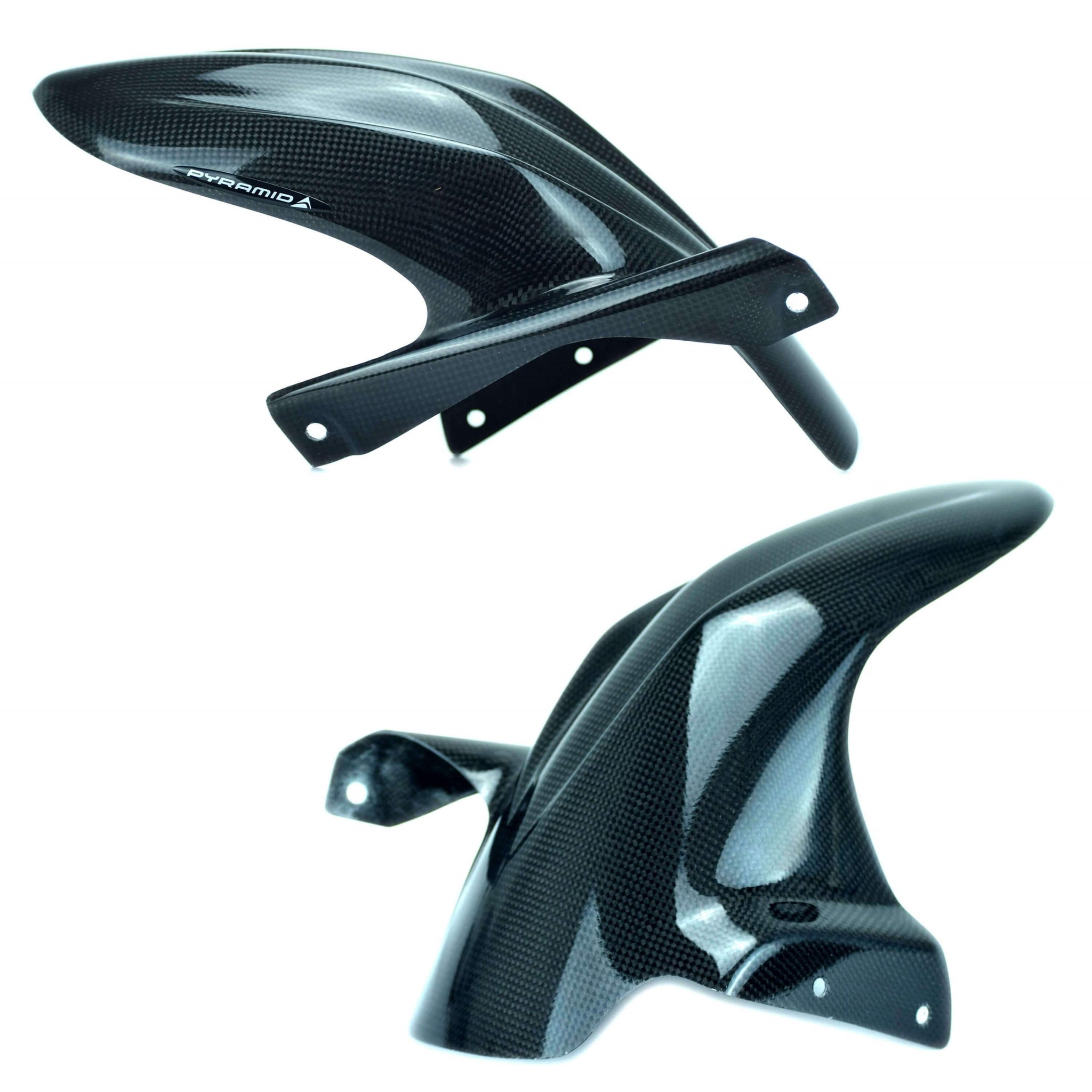 Pyramid Hugger | Carbon / Gloss Black / Gloss White / Matte Metallic Black (Tech Black) | Yamaha XT 1200 Z Super Tenere 2010-Cur