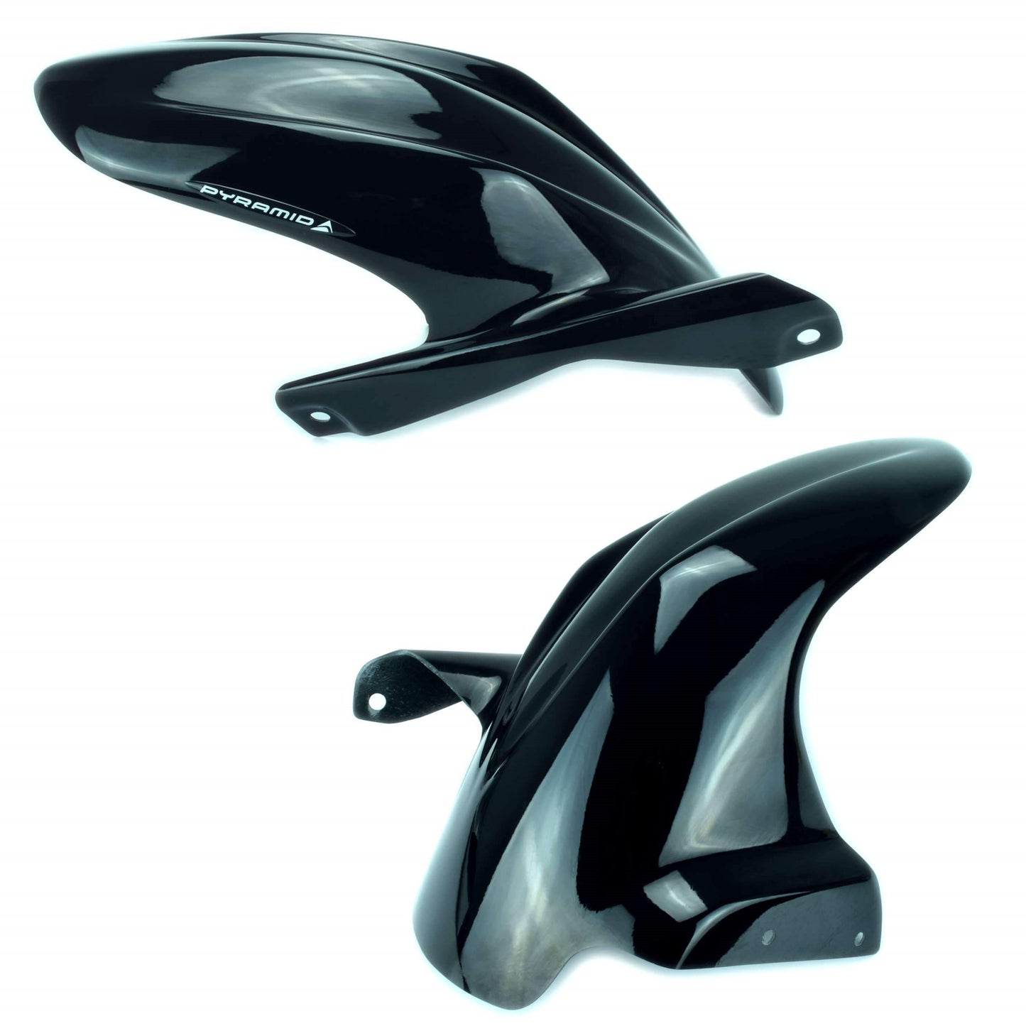 Pyramid Hugger | Carbon / Gloss Black / Gloss White / Matte Metallic Black (Tech Black) | Yamaha XT 1200 Z Super Tenere 2010-Cur