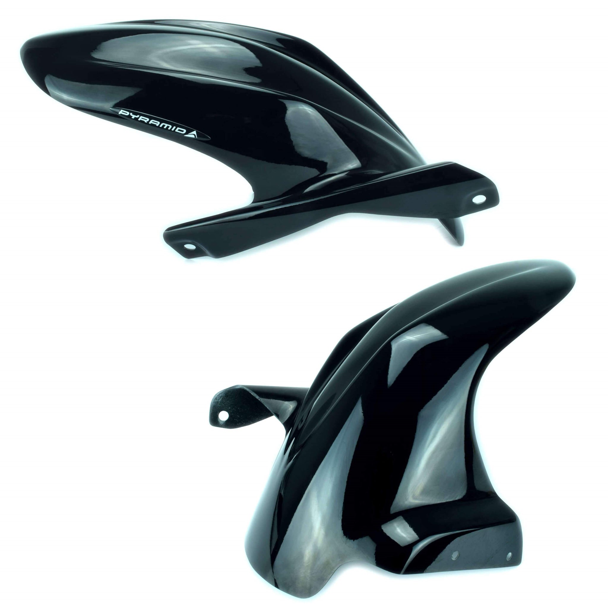Pyramid Hugger | Carbon / Gloss Black / Gloss White / Matte Metallic Black (Tech Black) | Yamaha XT 1200 Z Super Tenere 2010-Cur