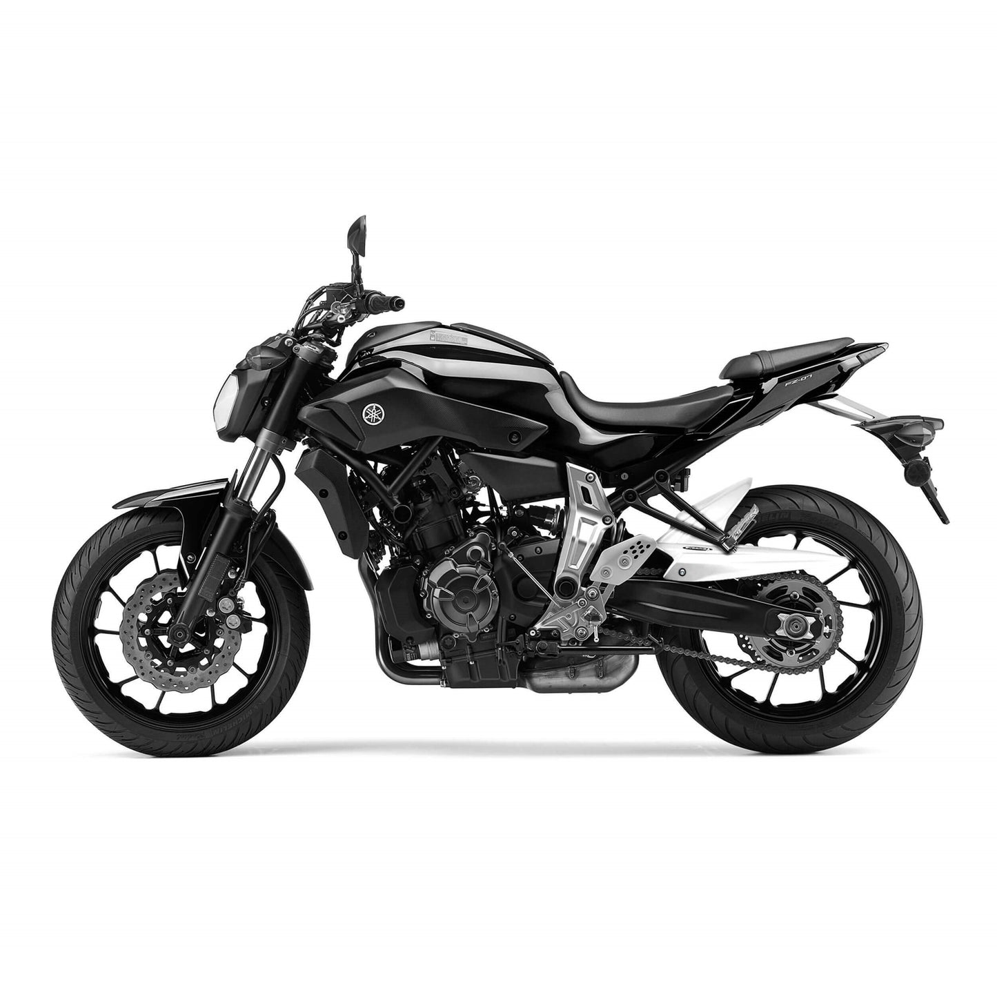 Pyramid Hugger | Gloss White | Yamaha MT-07 2013-Current