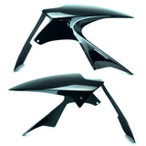 Pyramid Hugger | Gloss Black / Gloss Green  | Kawasaki ZX6-R 636 2005-2006